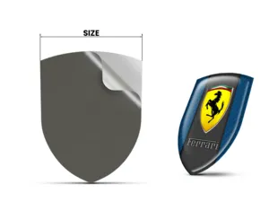 Ferrari Heckscheibensticker Edition Stilvoll Modern